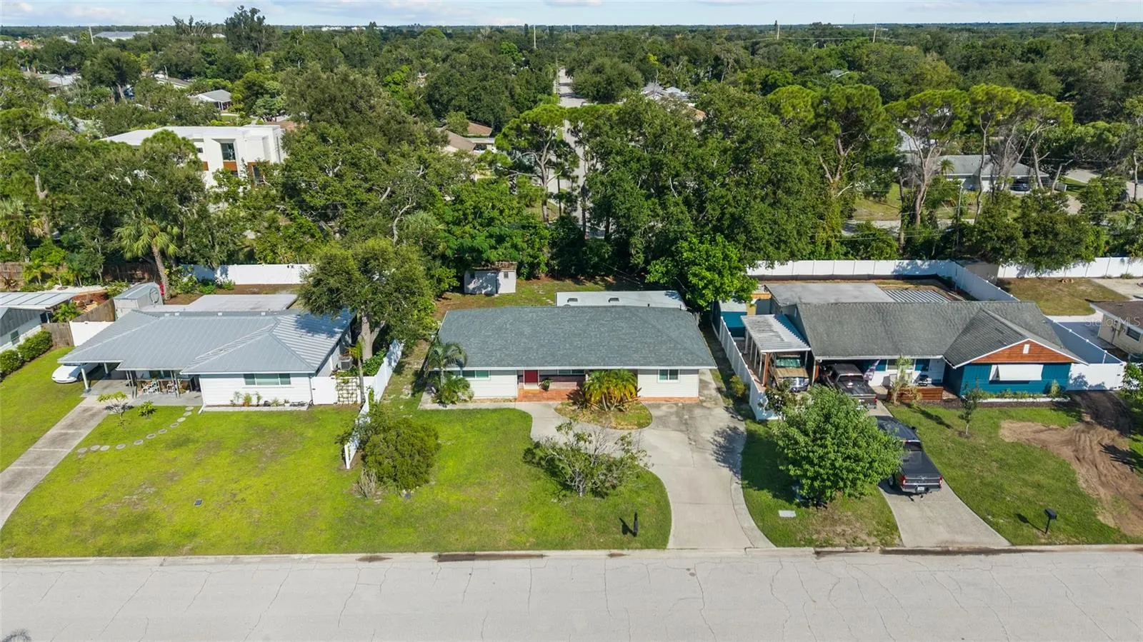 Ariel View of Home