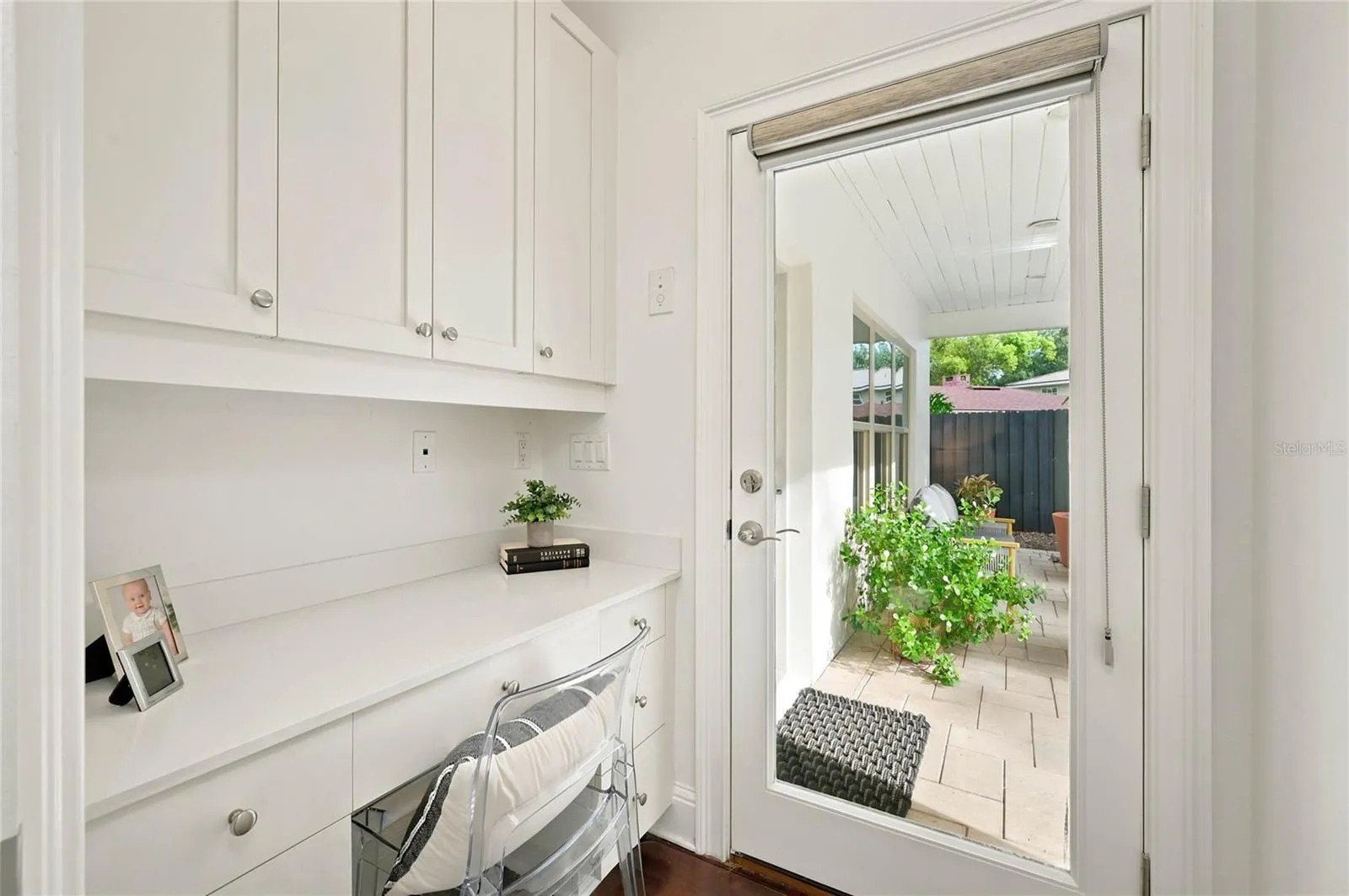 Tucked away office off owner's suite with access to verandah