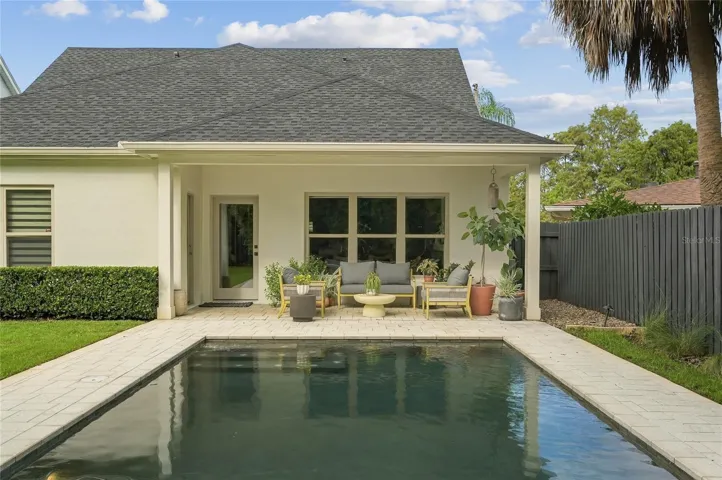 Pool to Verandah