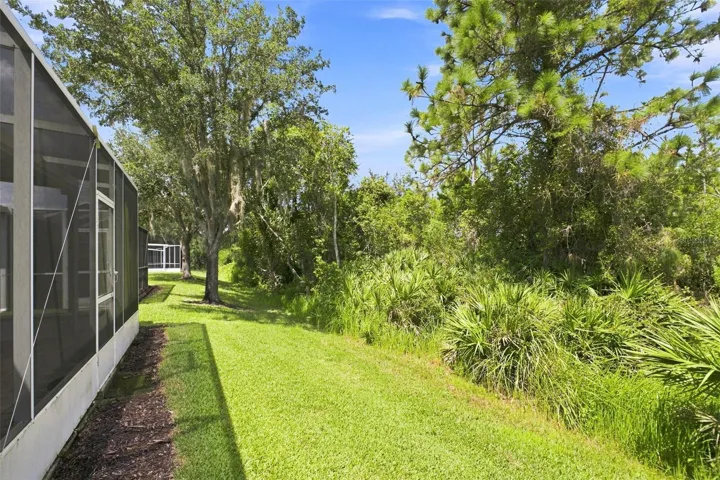 Rear of home