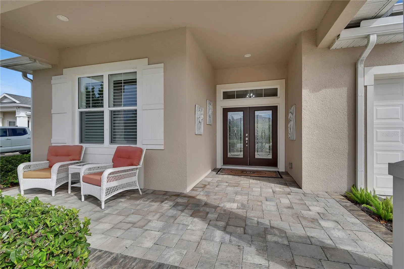 Large front porch