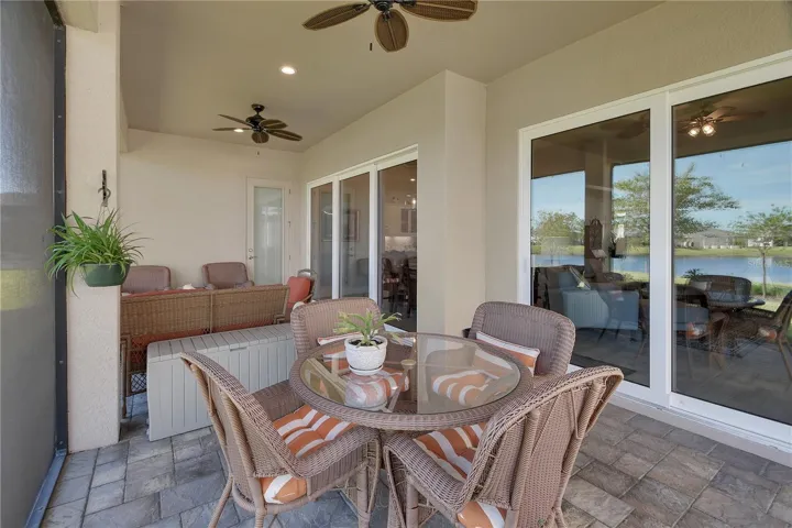 Multiple sliders lead to lanai