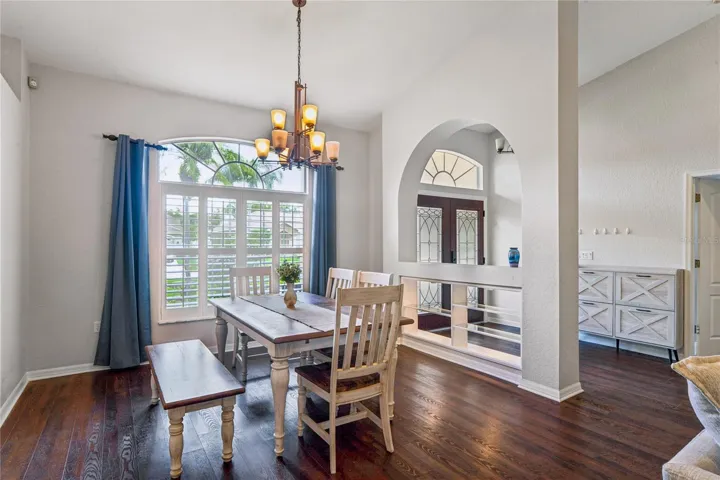 Dining area