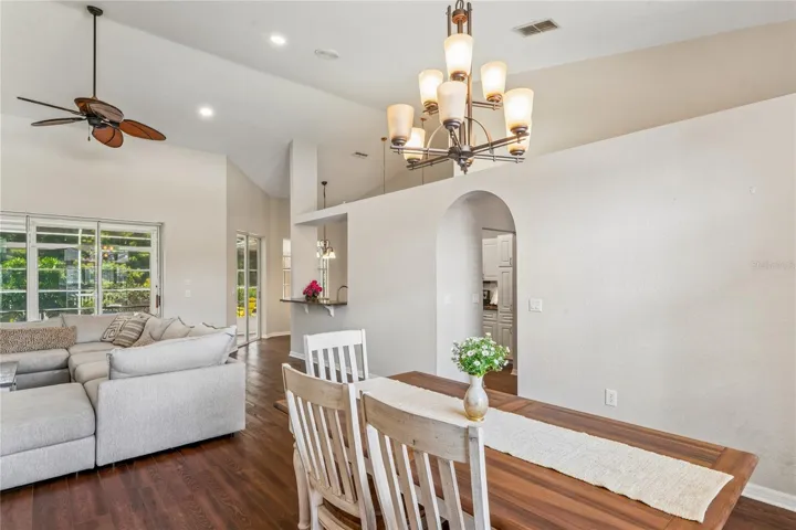 Dining area