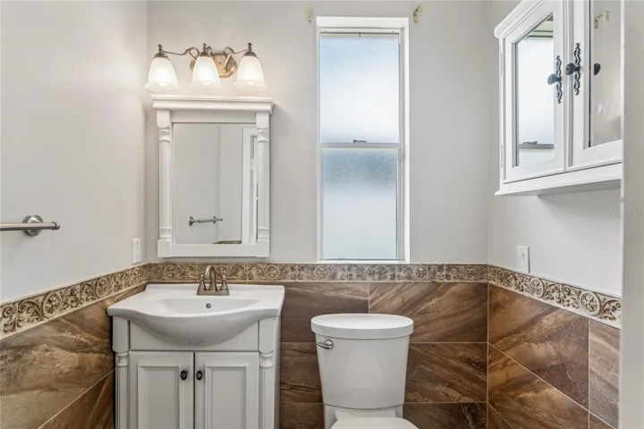 Half bathroom