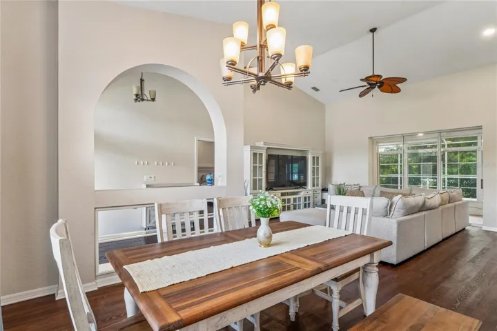 Dining area