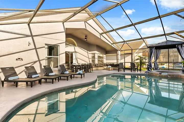 LARGE HEATED POOL
