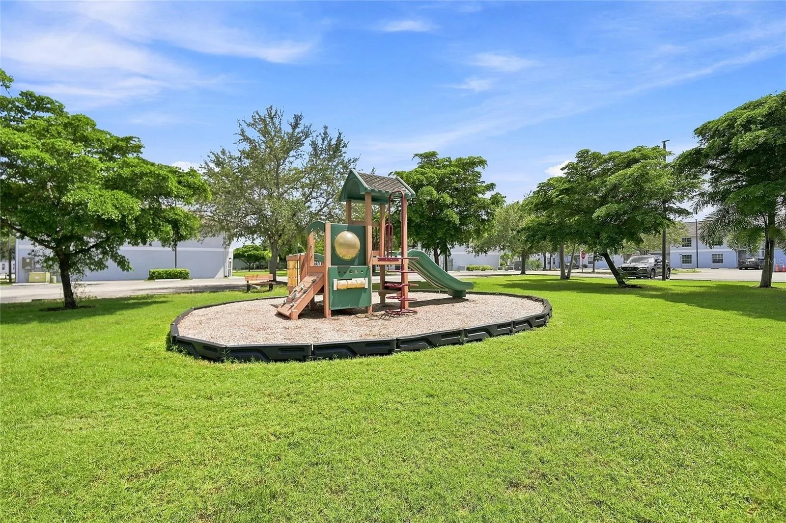 Community playground area