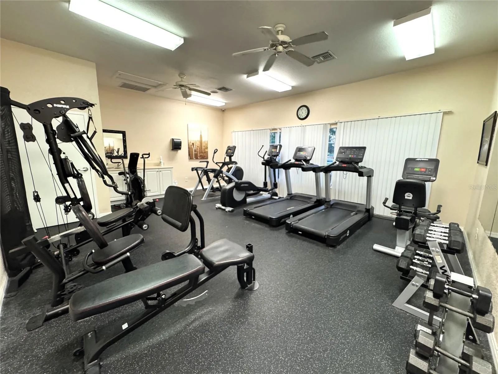 Community exercise room