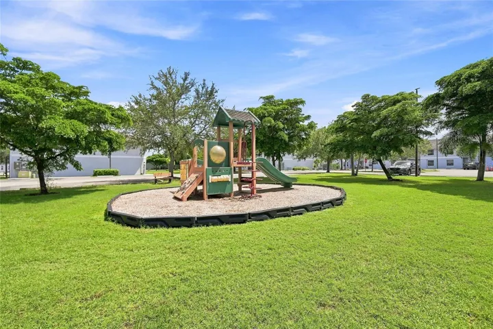 Community playground area
