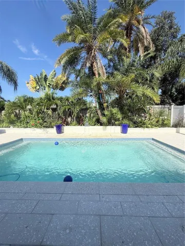 Outdoor sal water pool