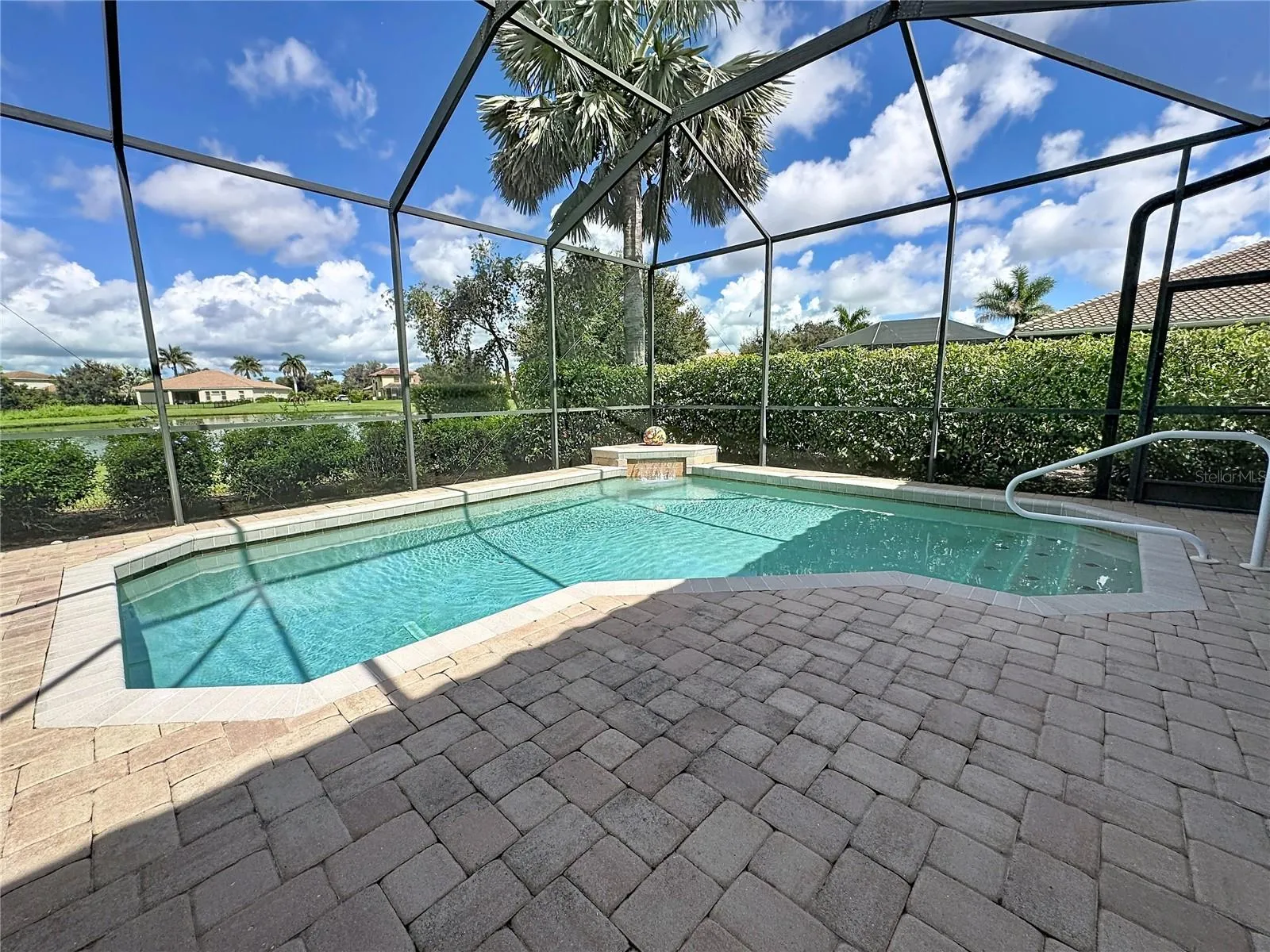 Salt Water Heated Pool