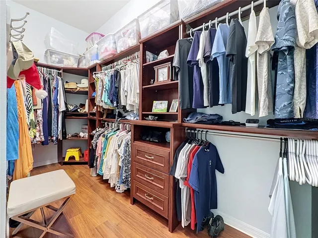 Custom Wood Walk in Closets X2