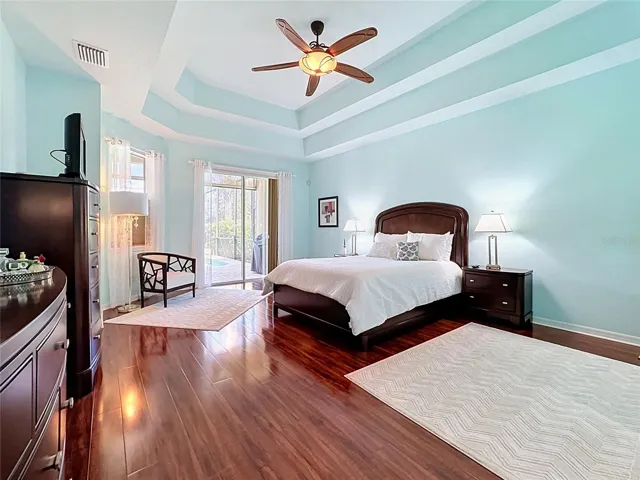 Primary Bedroom w/ Double Trey Ceiling