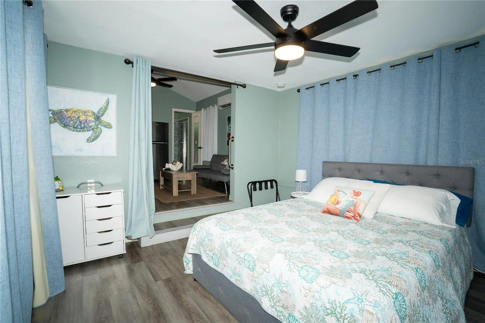 Unit 7 cottage - sleeping area