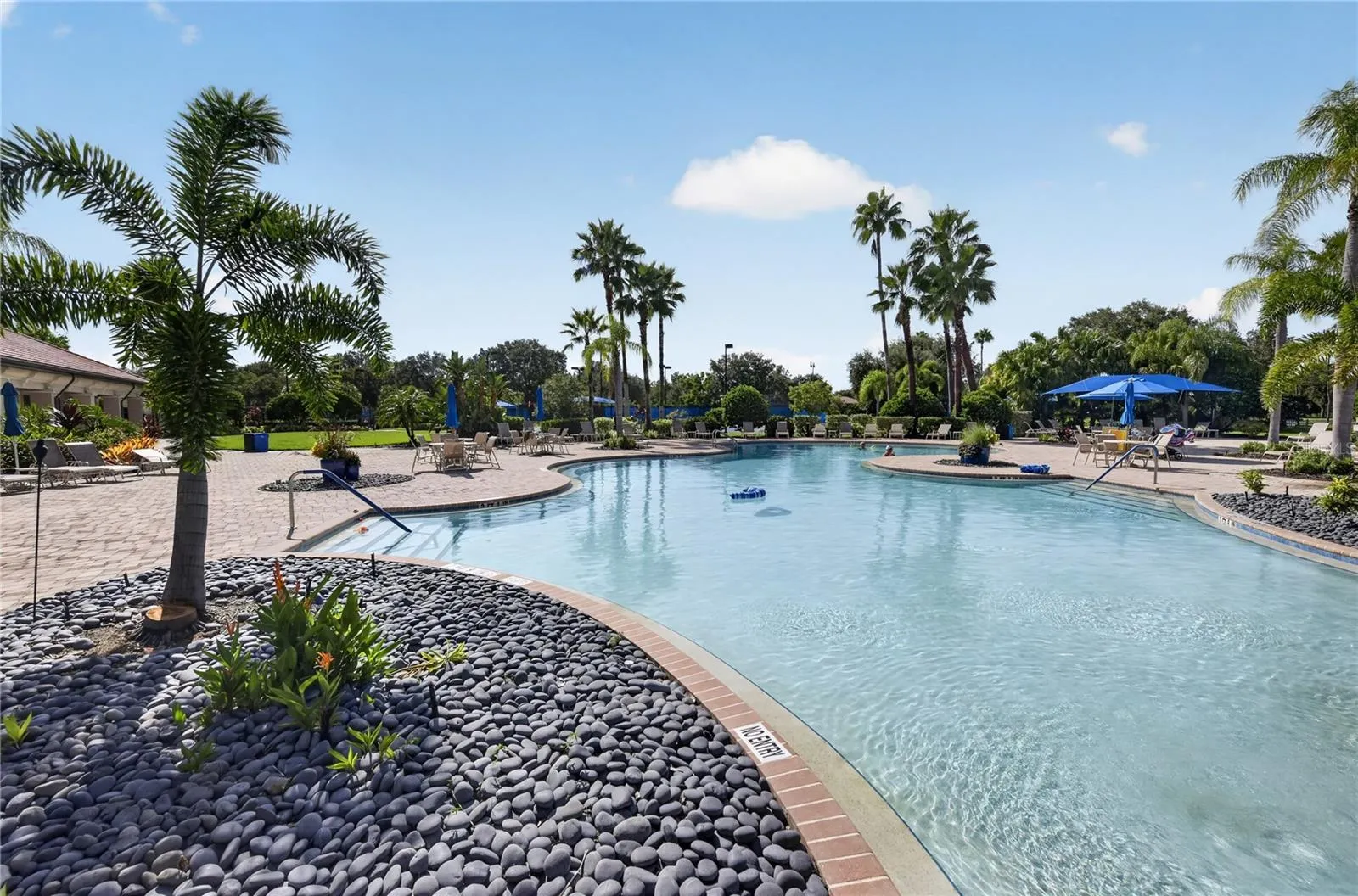 Resort style pool