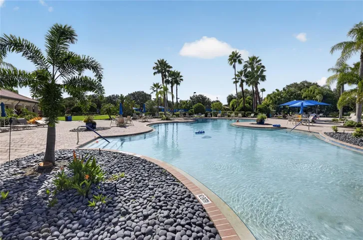 Resort style pool