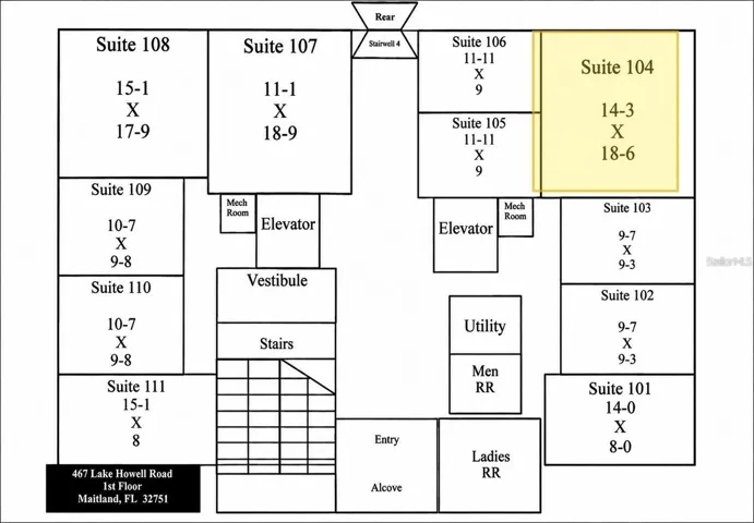 First Level Floor Plan