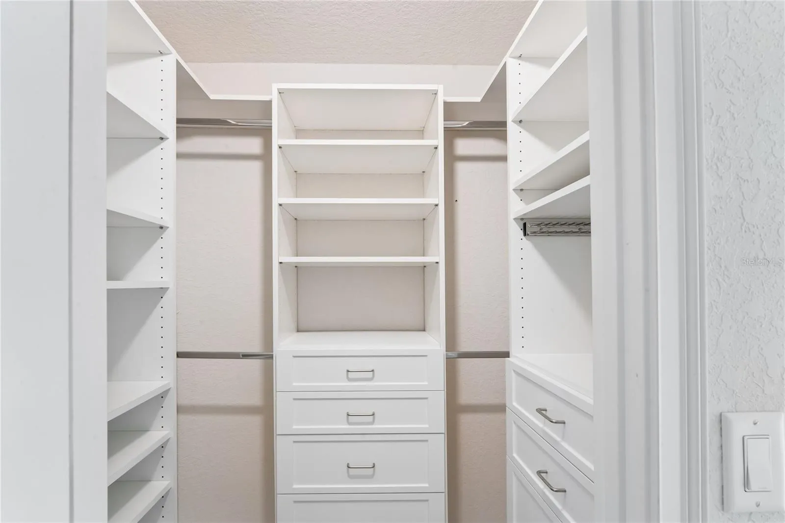 Primary walk-in closet