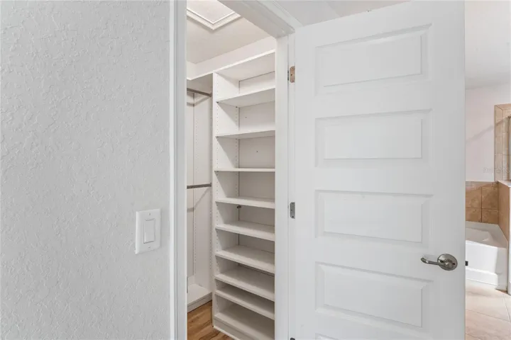 Primary walk-in Closet