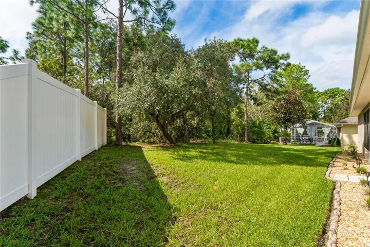 Side fenced