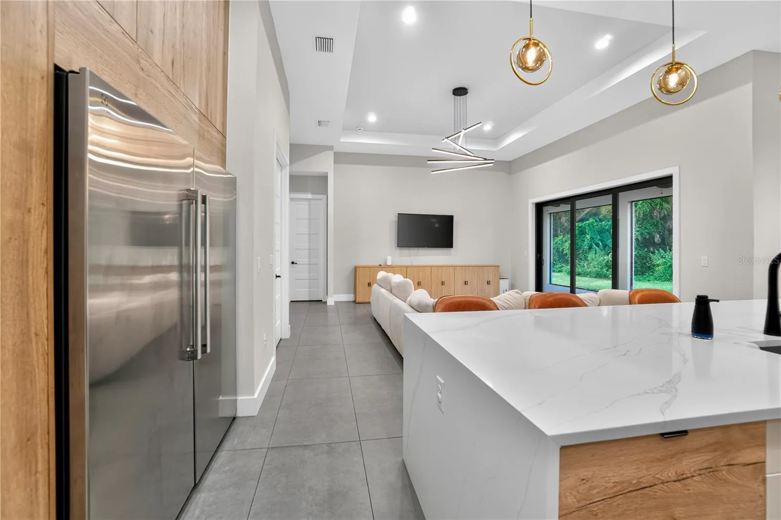 Refrigirator &amp; Cabinets