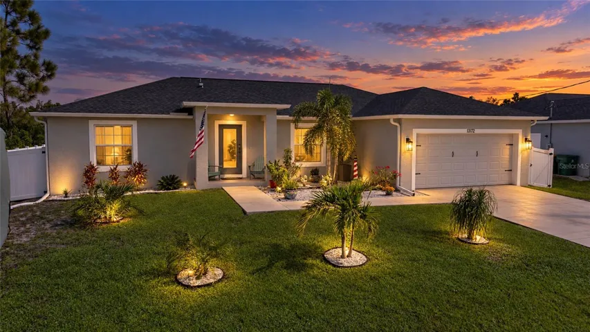 Dusk Front of Home