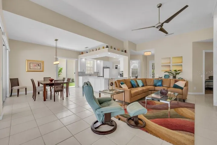open floor plan