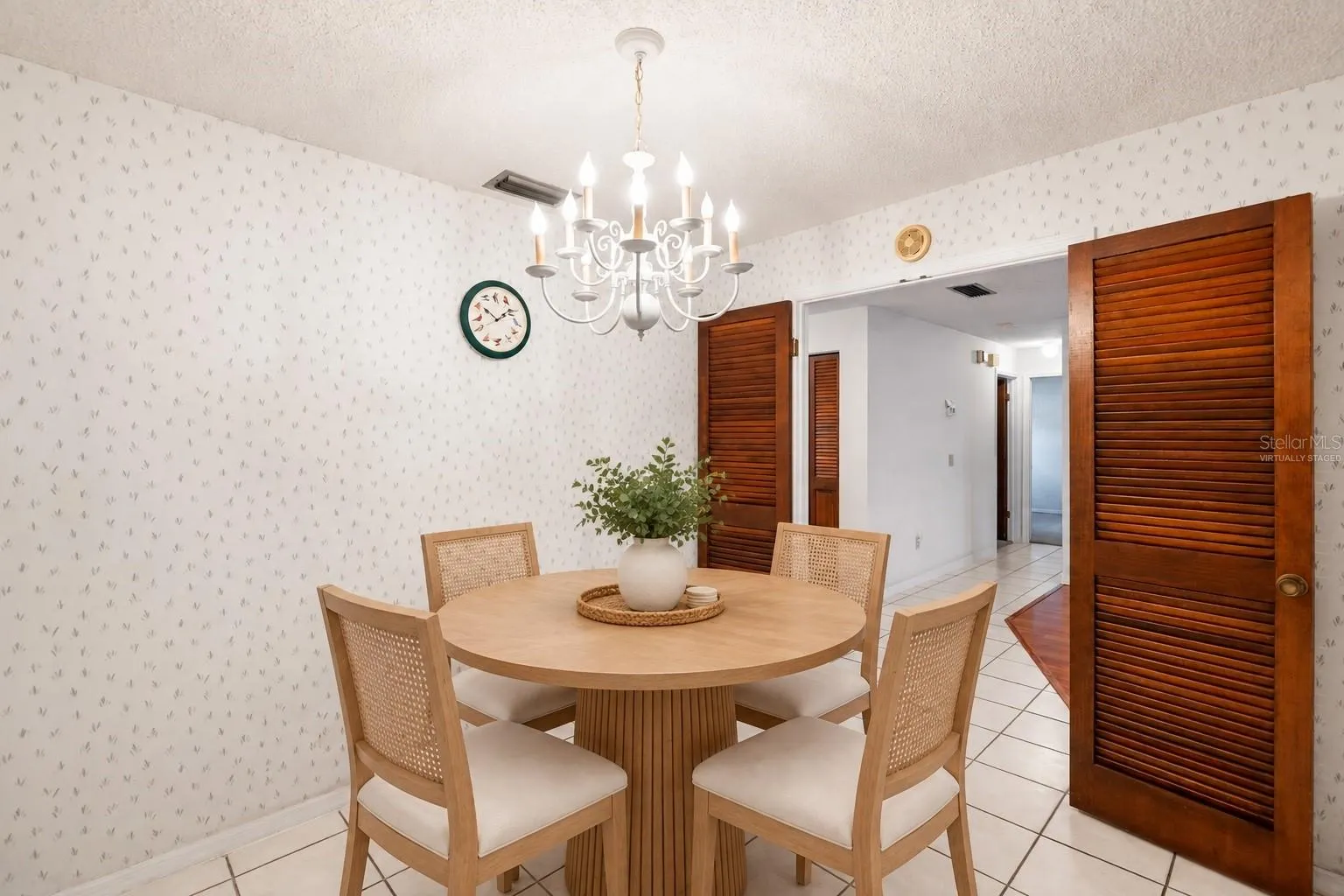 Kitchen Dining Area - Virtually Staged