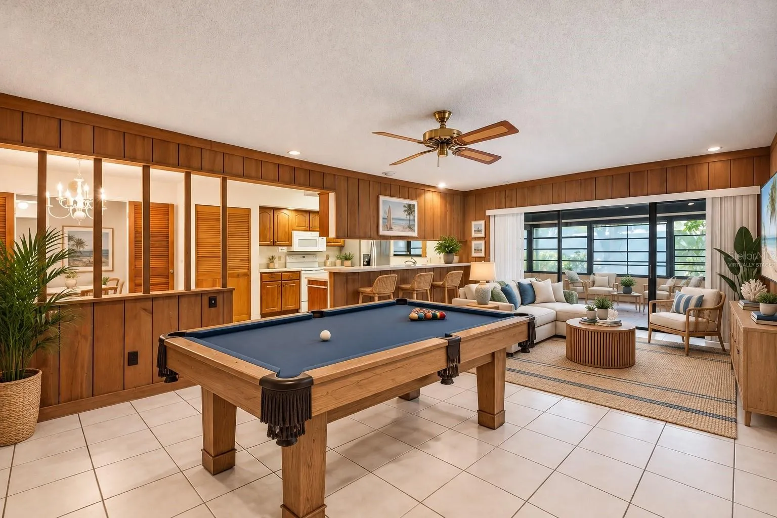 Family Room - Virtually Staged