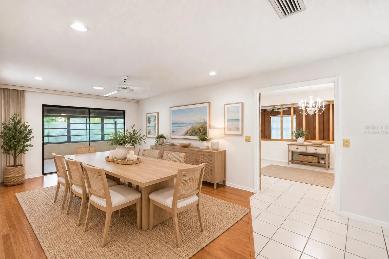Living or Dining Room - Virtually Staged