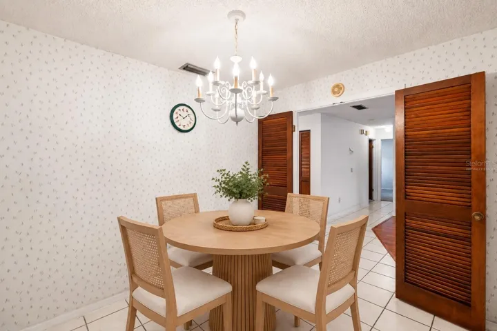 Kitchen Dining Area - Virtually Staged