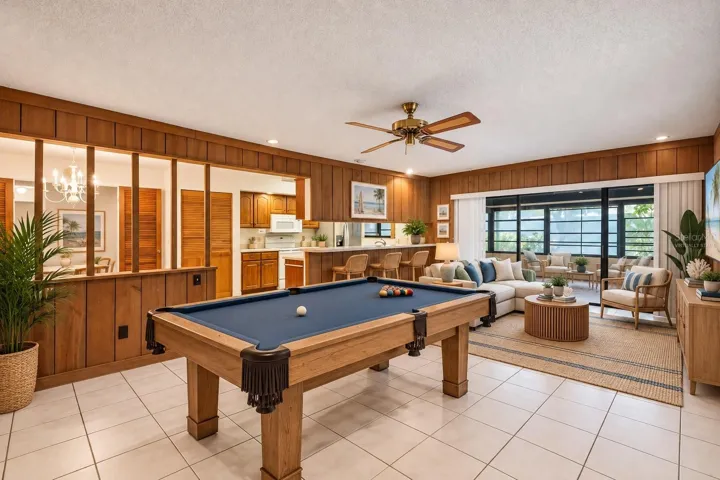 Family Room - Virtually Staged