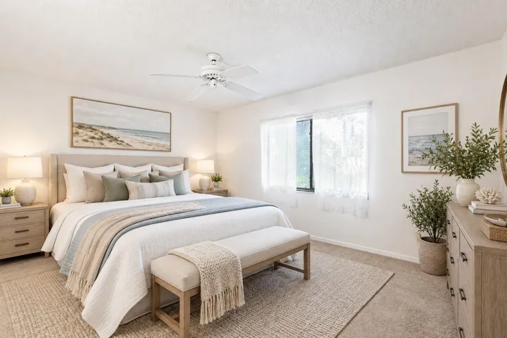 Primary Suite - Virtually Staged
