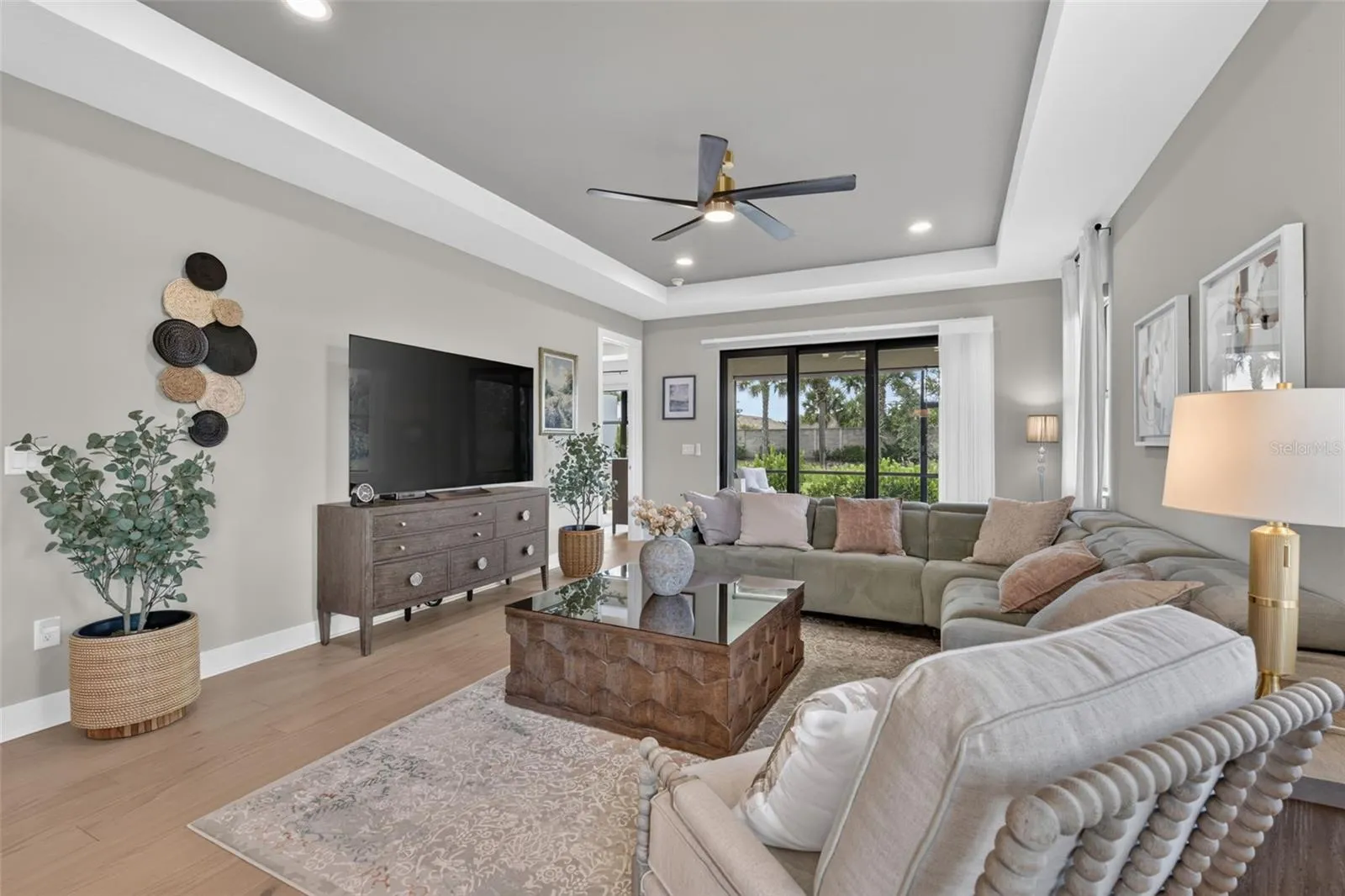 Open Concept Dining and Living Room