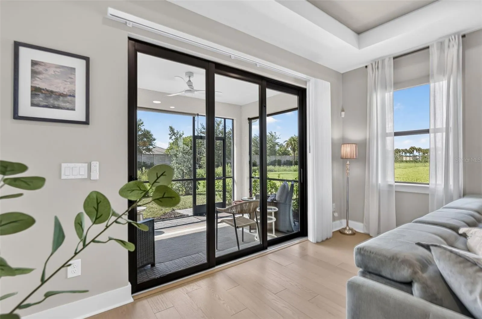 Impact Sliders to Private Lanai