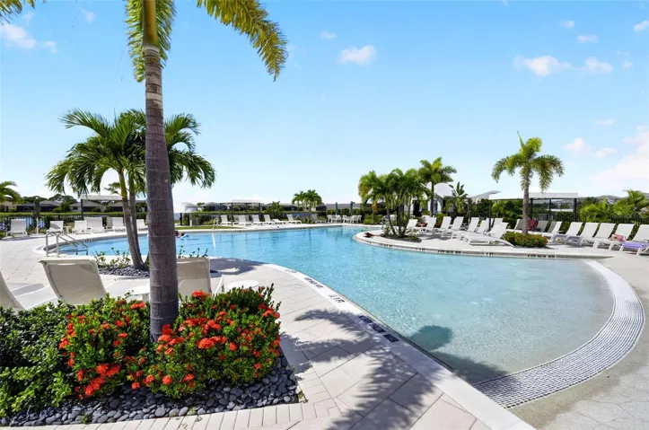 Resort Style Zero Entry Pool