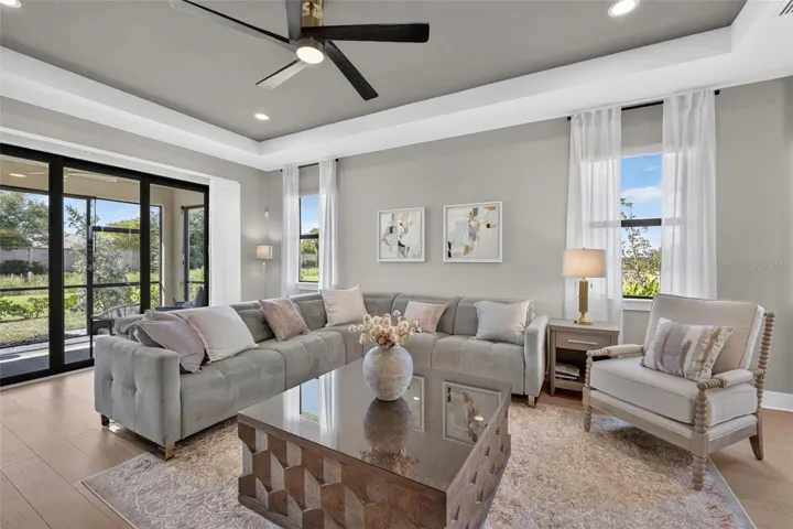 Open Concept Dining and Living Room