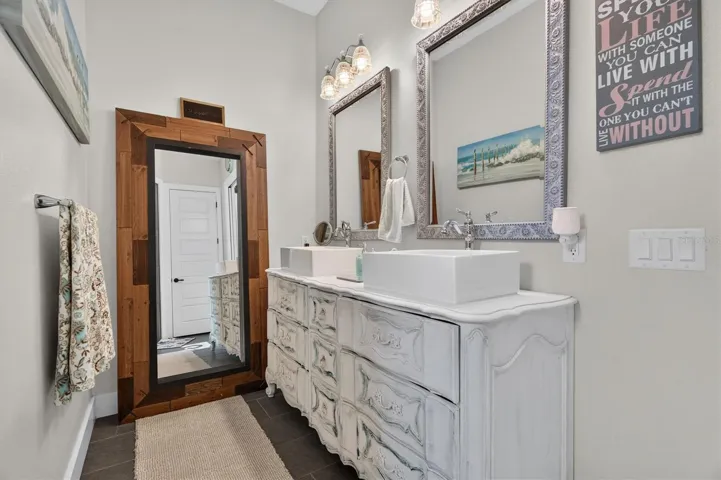 Master Bath with double vanity