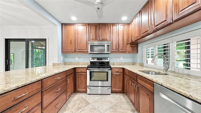 Freshly Painted Kitchen