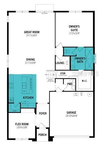 Meridian Parks Lot 920 First Floor with Upgrades