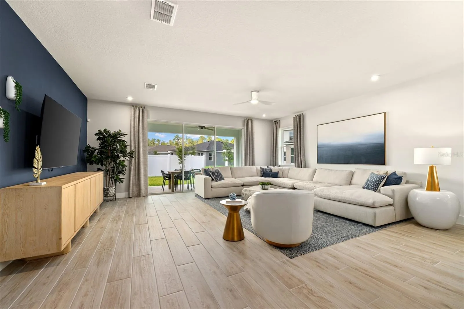 Meridian Parks Olympic Model Great Room