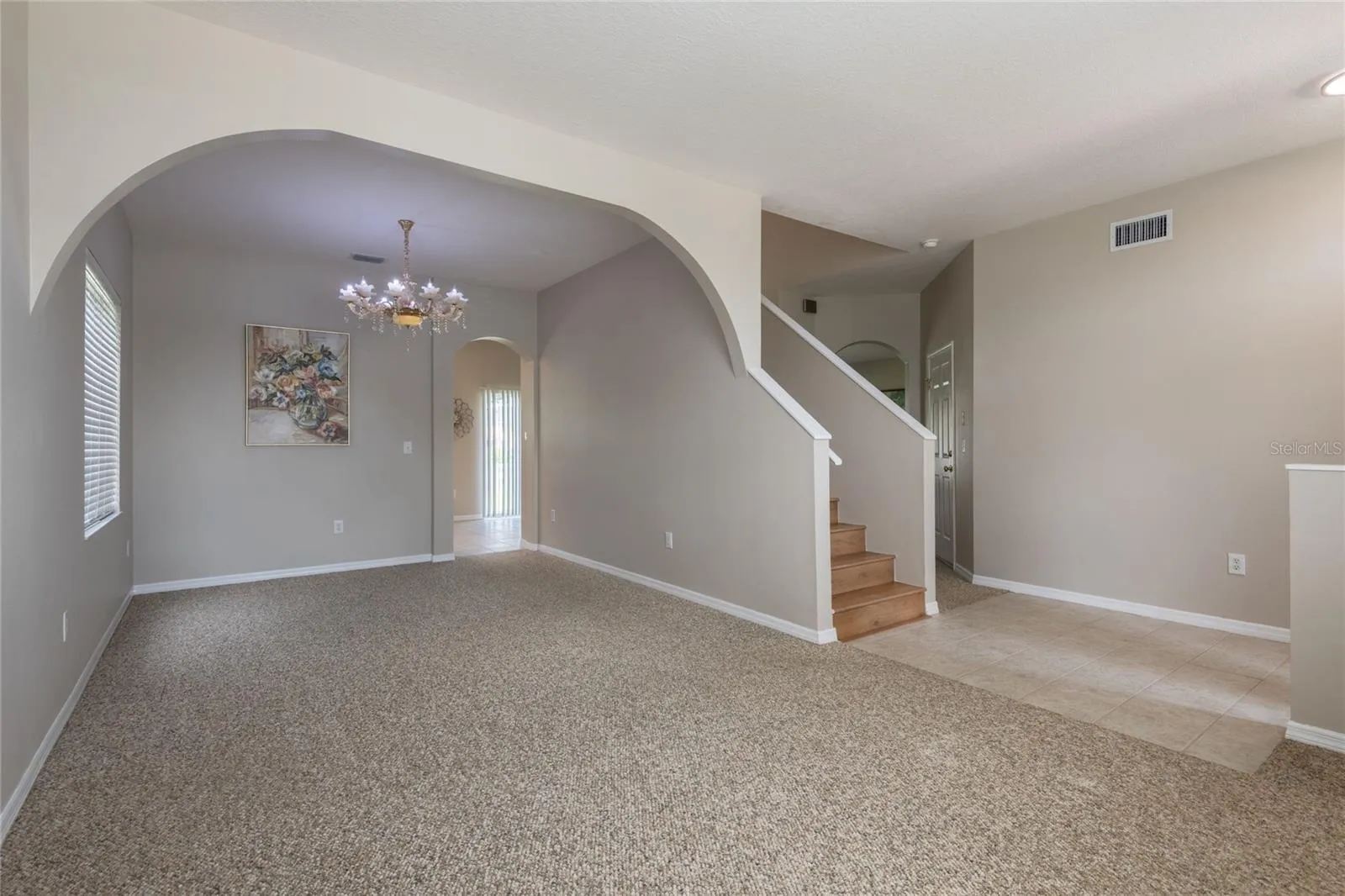 The high-quality carpet was professionally cleaned in September 2026.