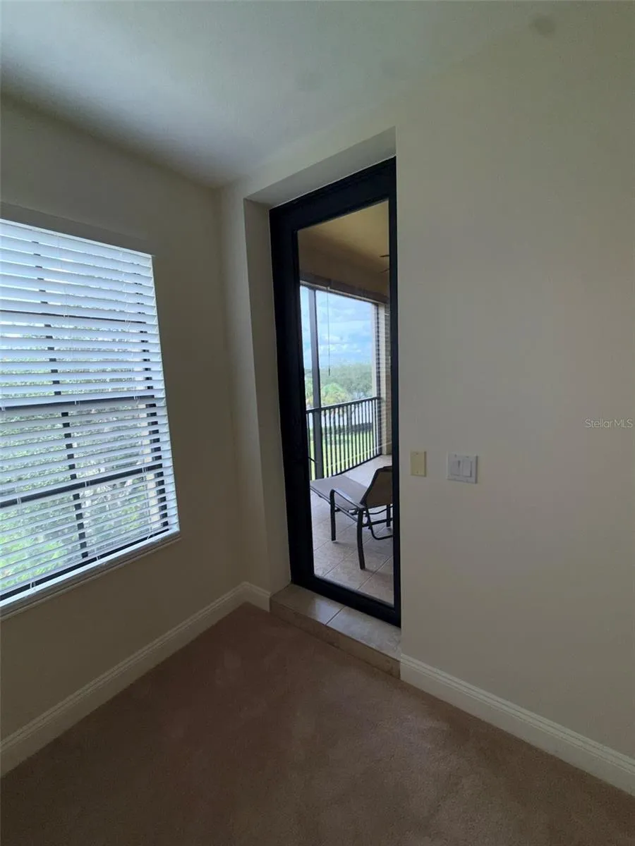 Master to outdoor porch door