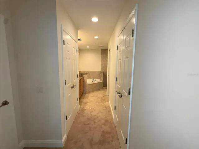 Master Closet area