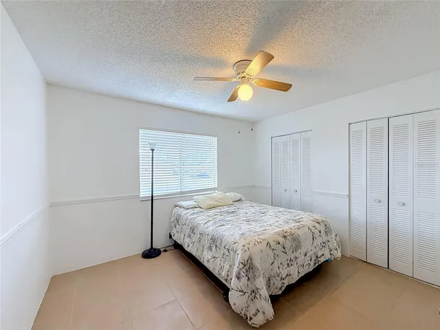 Guest bedroom or bedroom #2 with built- in closet.