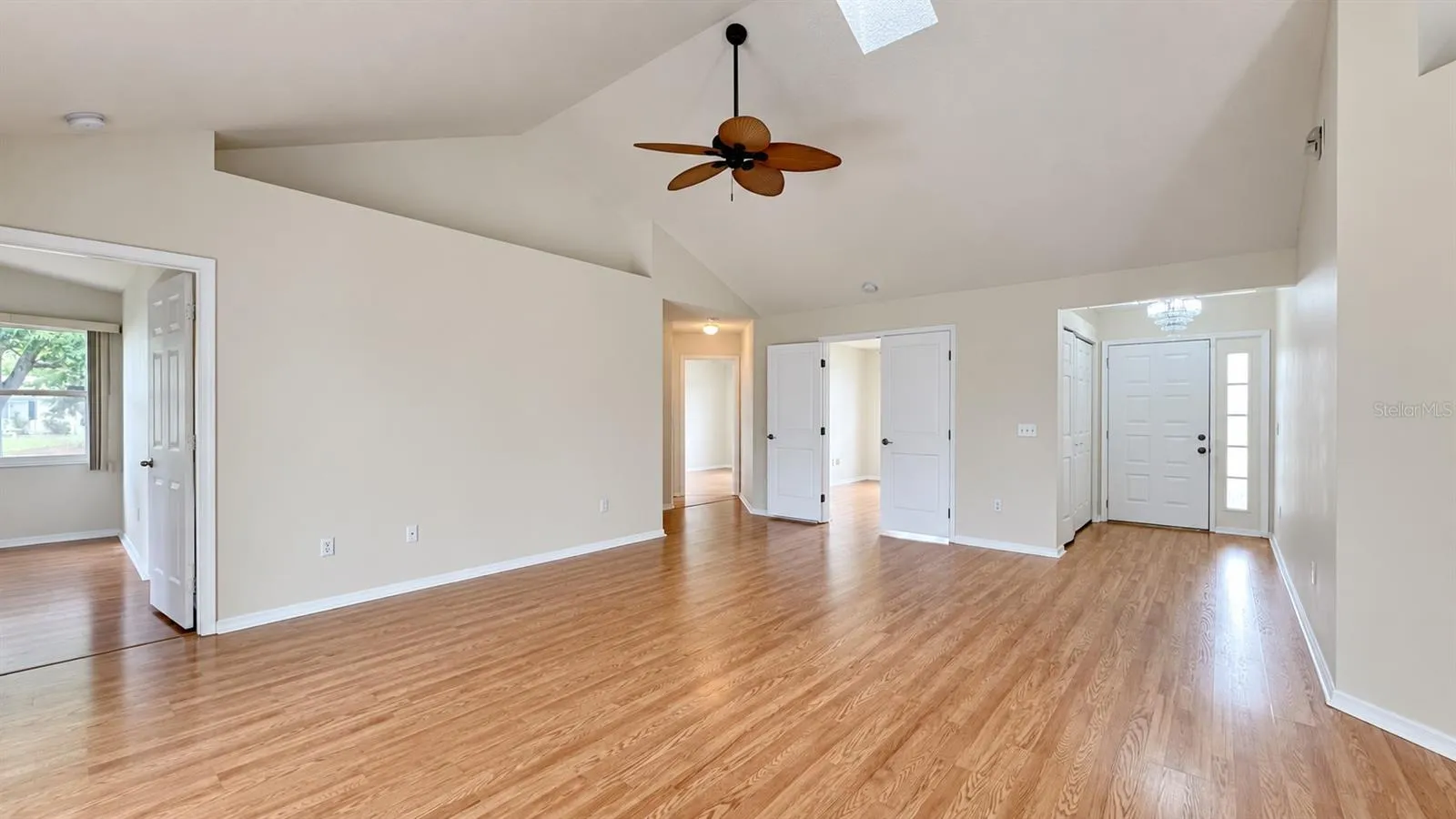 HIGH ceilings with natural light from the NEW skylights.