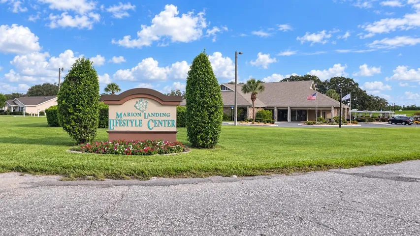 Clubhouse has many amenities to enjoy! Pool, sports court, clubhouse.