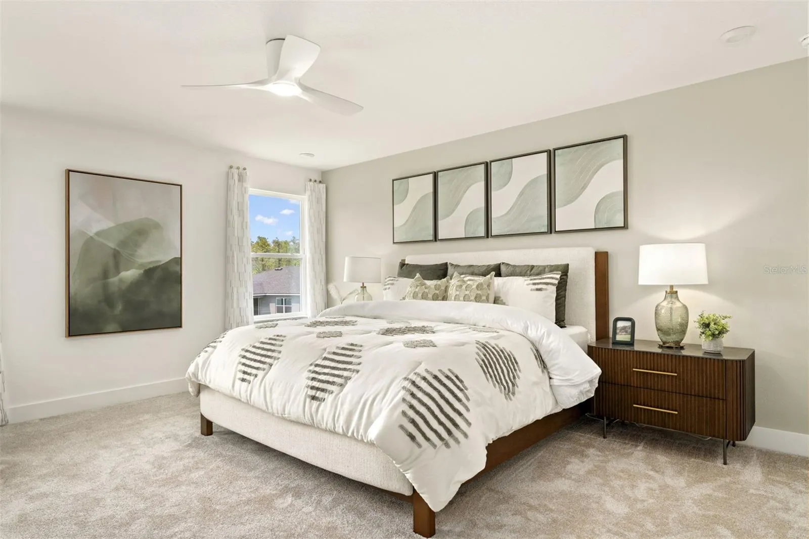 Meridian Parks Shenandoah Model Primary Bedroom