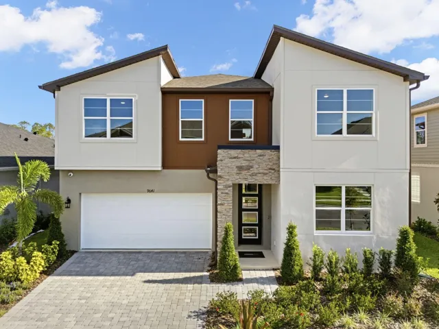 Meridian Parks - Shenandoah Floorplan - Modern Elevation
